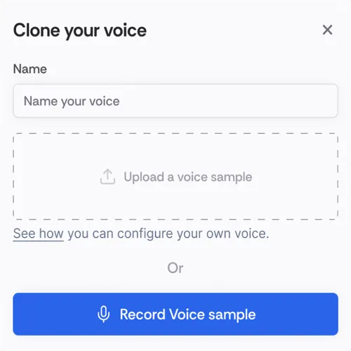 Voice Cloning